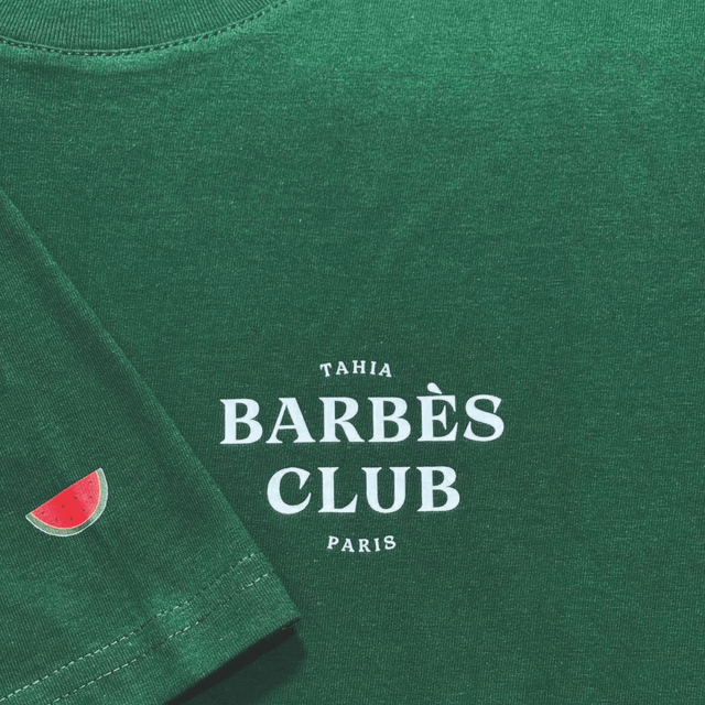 T-shirt vert édition limitée "Pastèque"