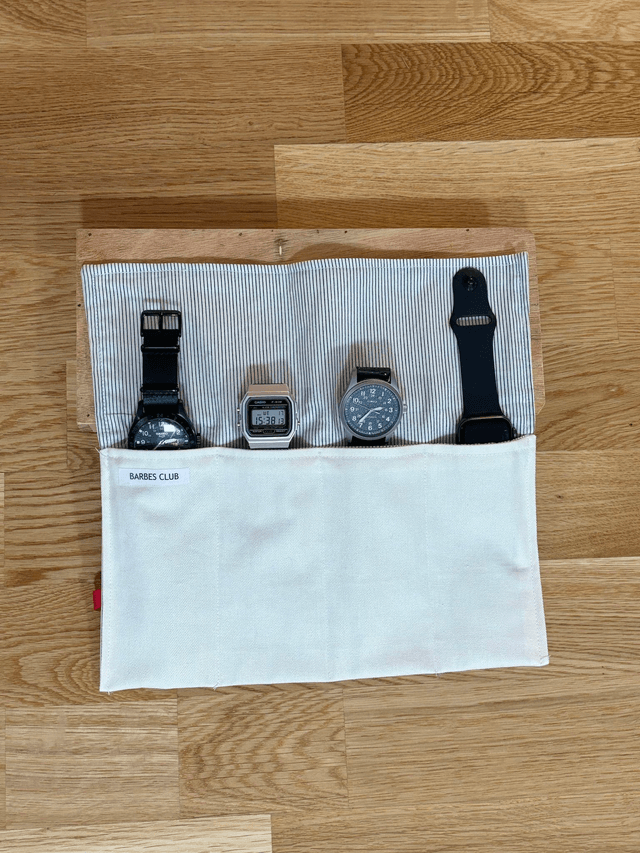 Marmotte range-montres "Chibani"