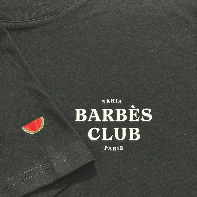 T-shirt noir édition limitée "Pastèque" 